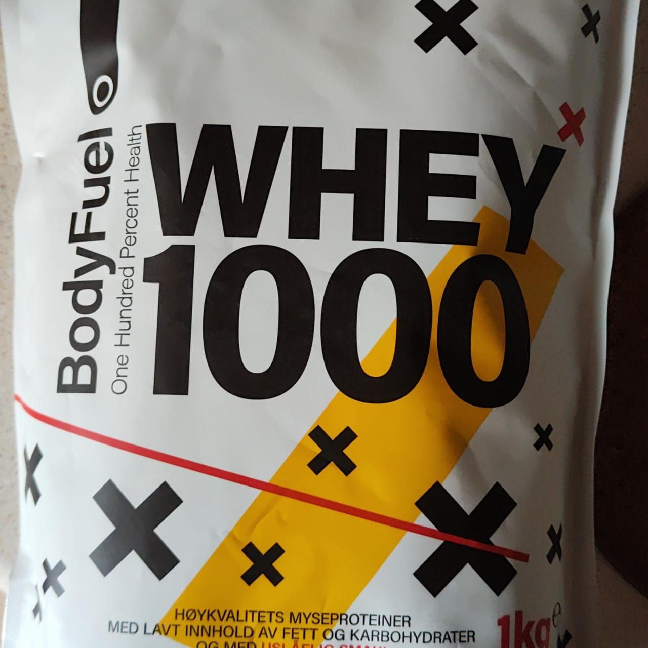 Fotografie - Body Fuel Whey 1000 Salted caramel