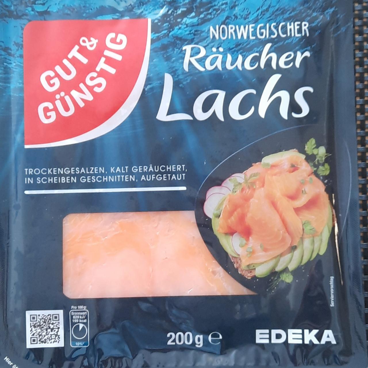 Fotografie - Norwegischer Räucher Lachs Gut&Günstig