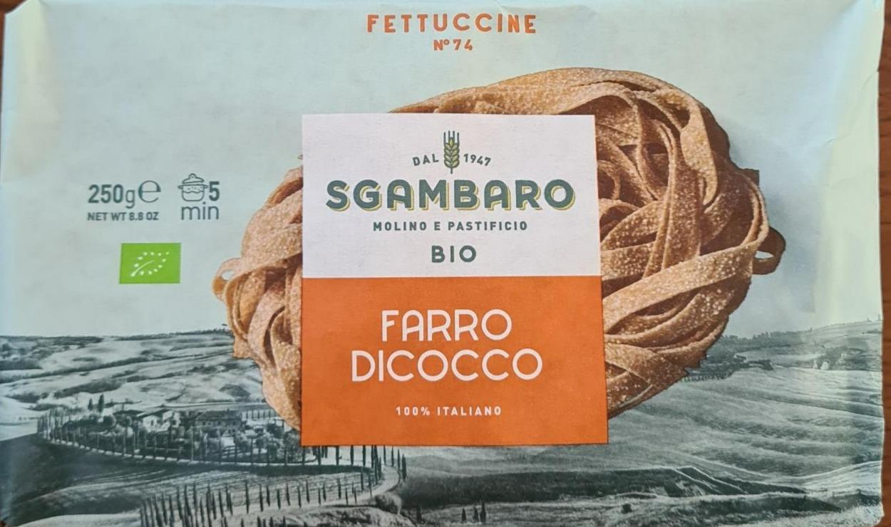 Fotografie - Fettuccine Farro Dicocco Sgambaro