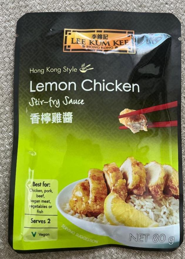 Fotografie - Lemon chicken stir-fry sauce Lee Kum Kee