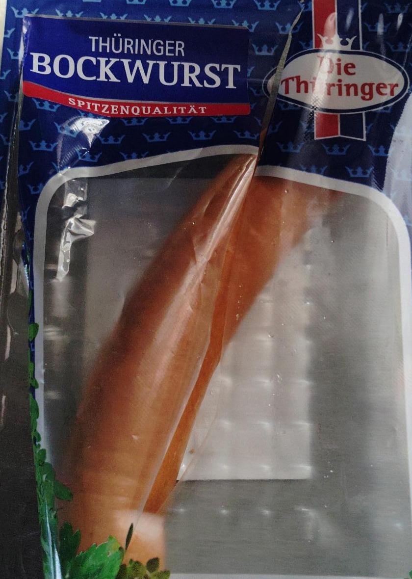 Fotografie - Thüringen bockwurst Die Thüringer