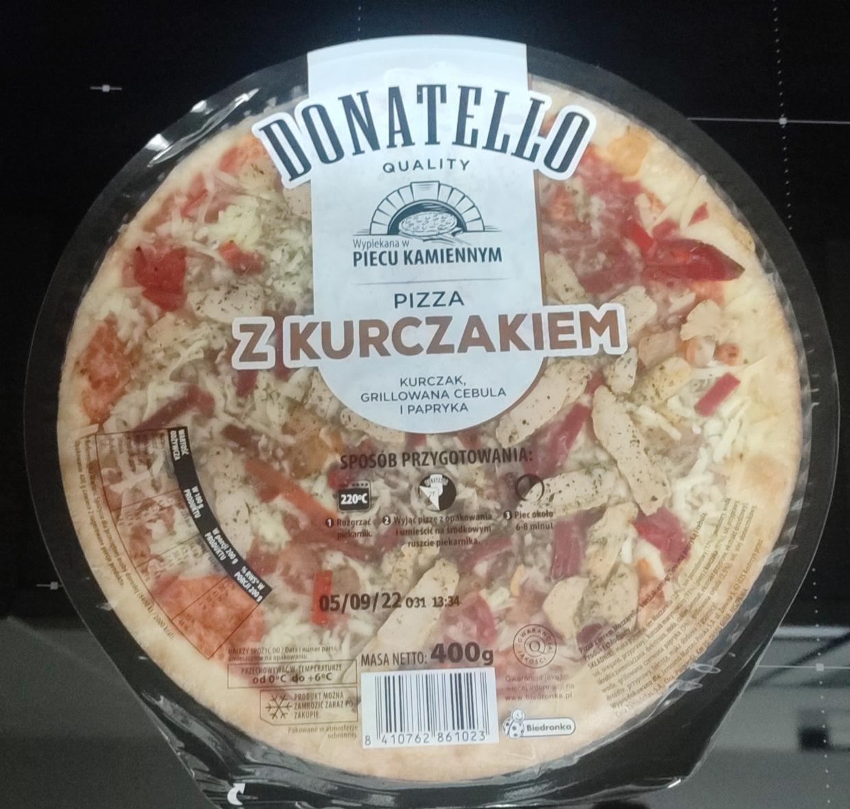 Fotografie - Pizza z kurczakiem Donatello