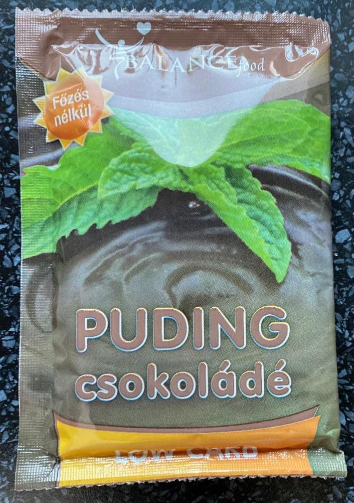 Fotografie - Low Carb Puding csokoládé Balance Food