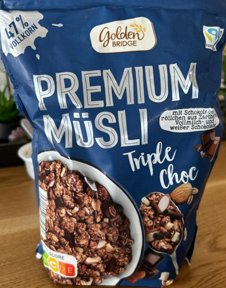 Fotografie - Premium Müsli Triple Choc Golden Bridge