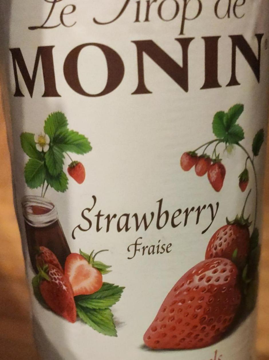 Fotografie - Le Sirop de Monin Strawberry