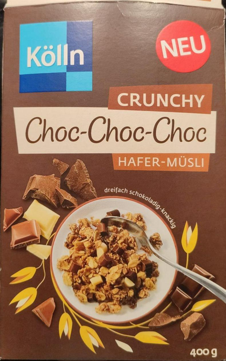 Fotografie - Crunchy Choc-Choc-Choc Hafer Müsli Kölln