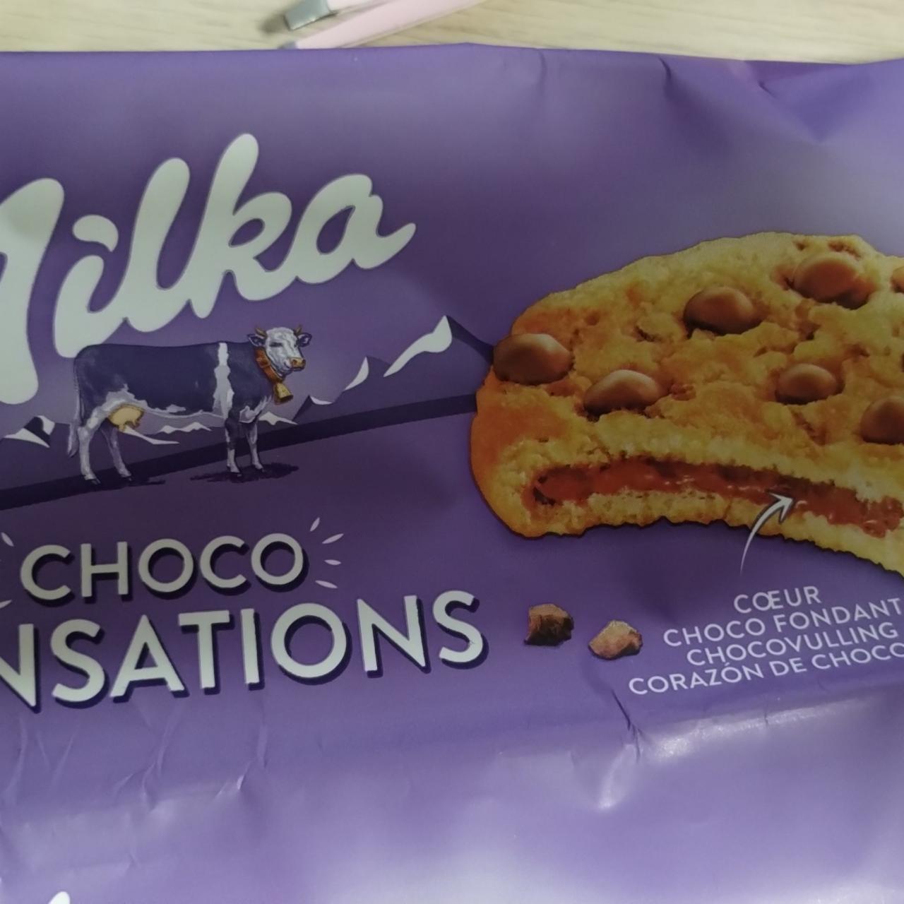 Fotografie - Choco Sensation Cœur Choco Fondant Milka