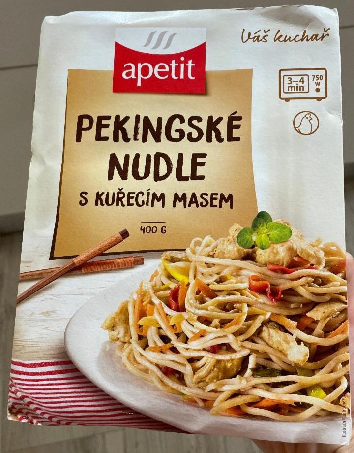 Fotografie - Pekingské nudle s kuřecím masem Apetit