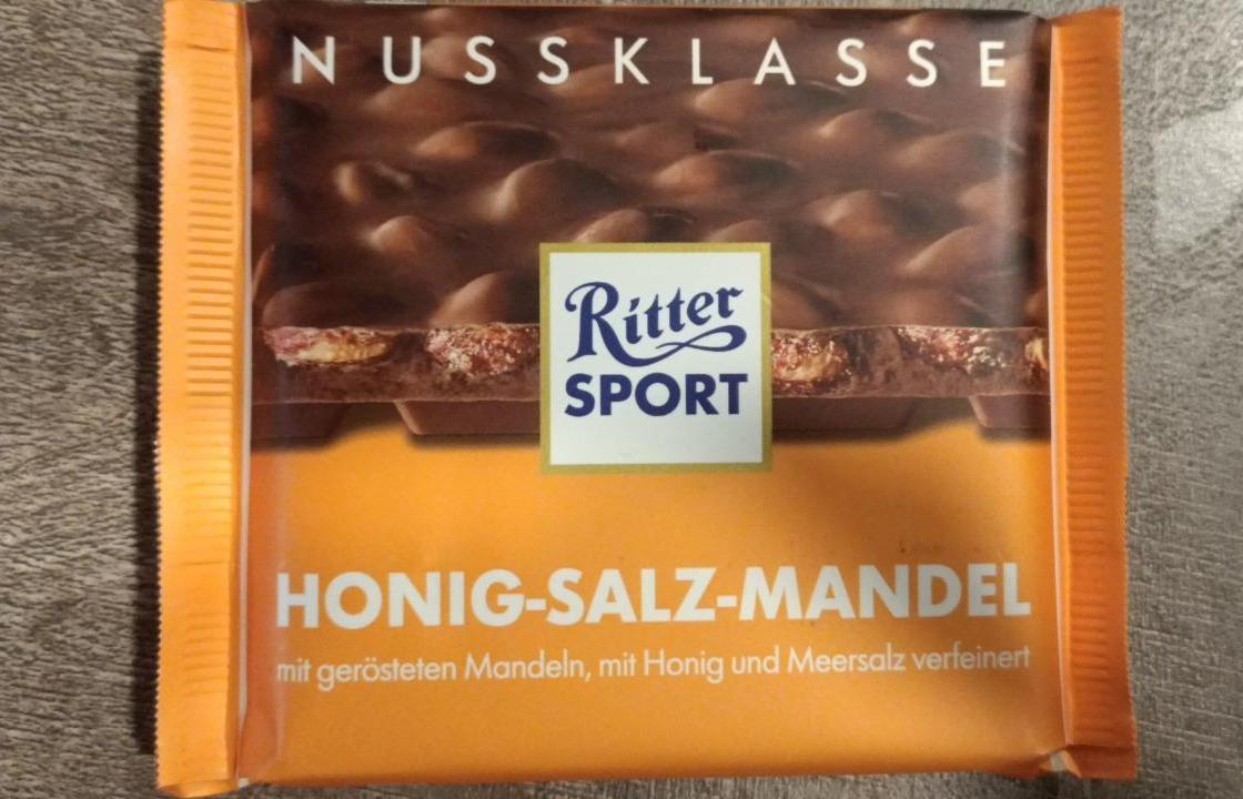 Fotografie - Ritter sport Amandes au miel et au sel