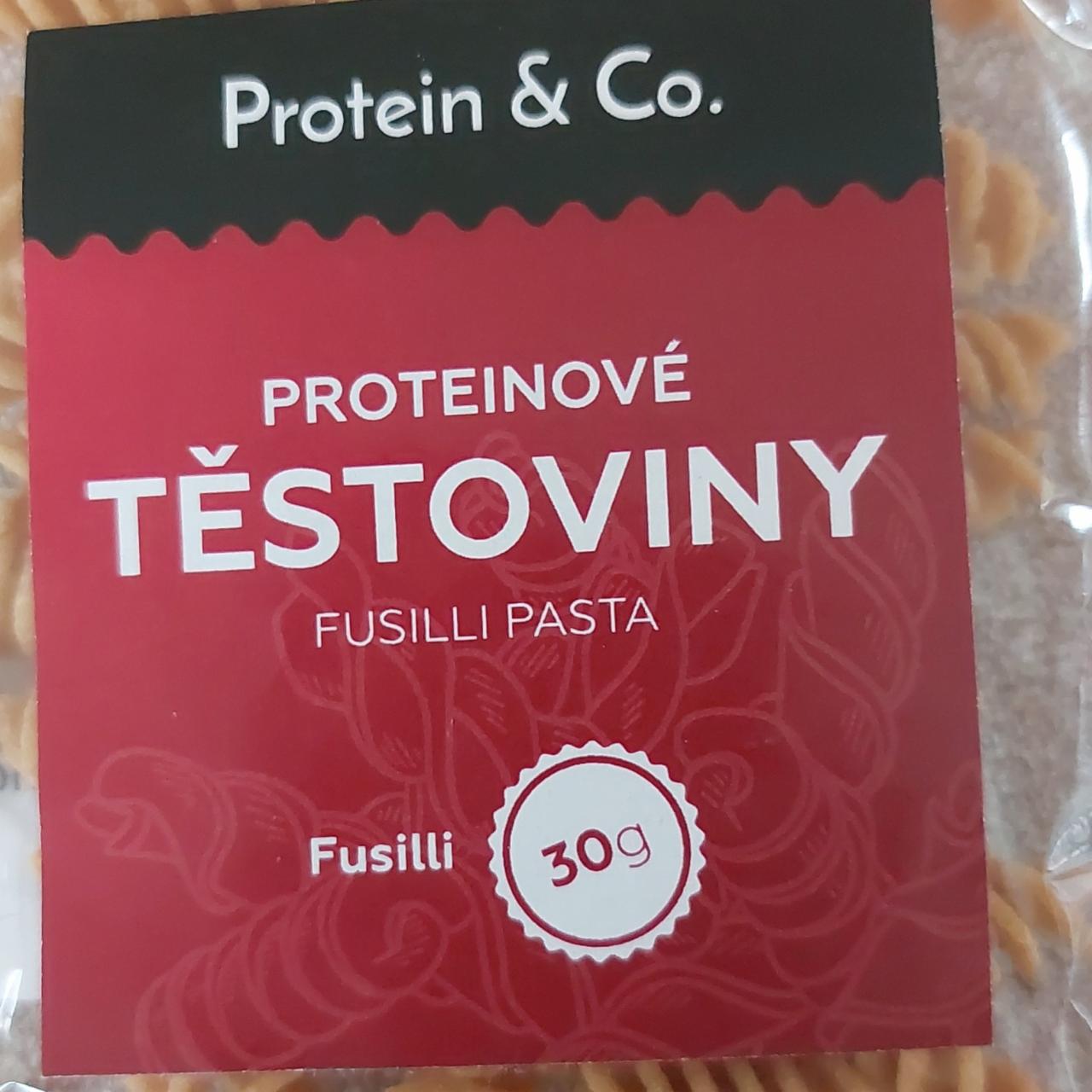 Fotografie - Proteinové těstoviny fusilli Protein & Co.