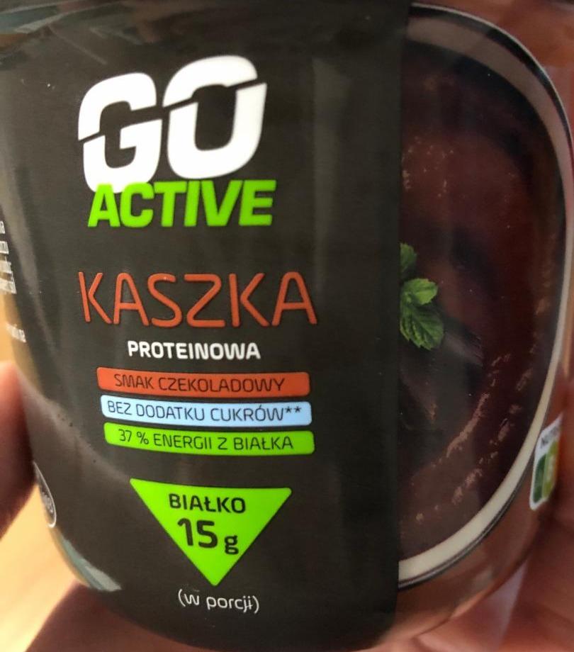 Fotografie - Kaszka proteinowa smak czekoladowy Go Active