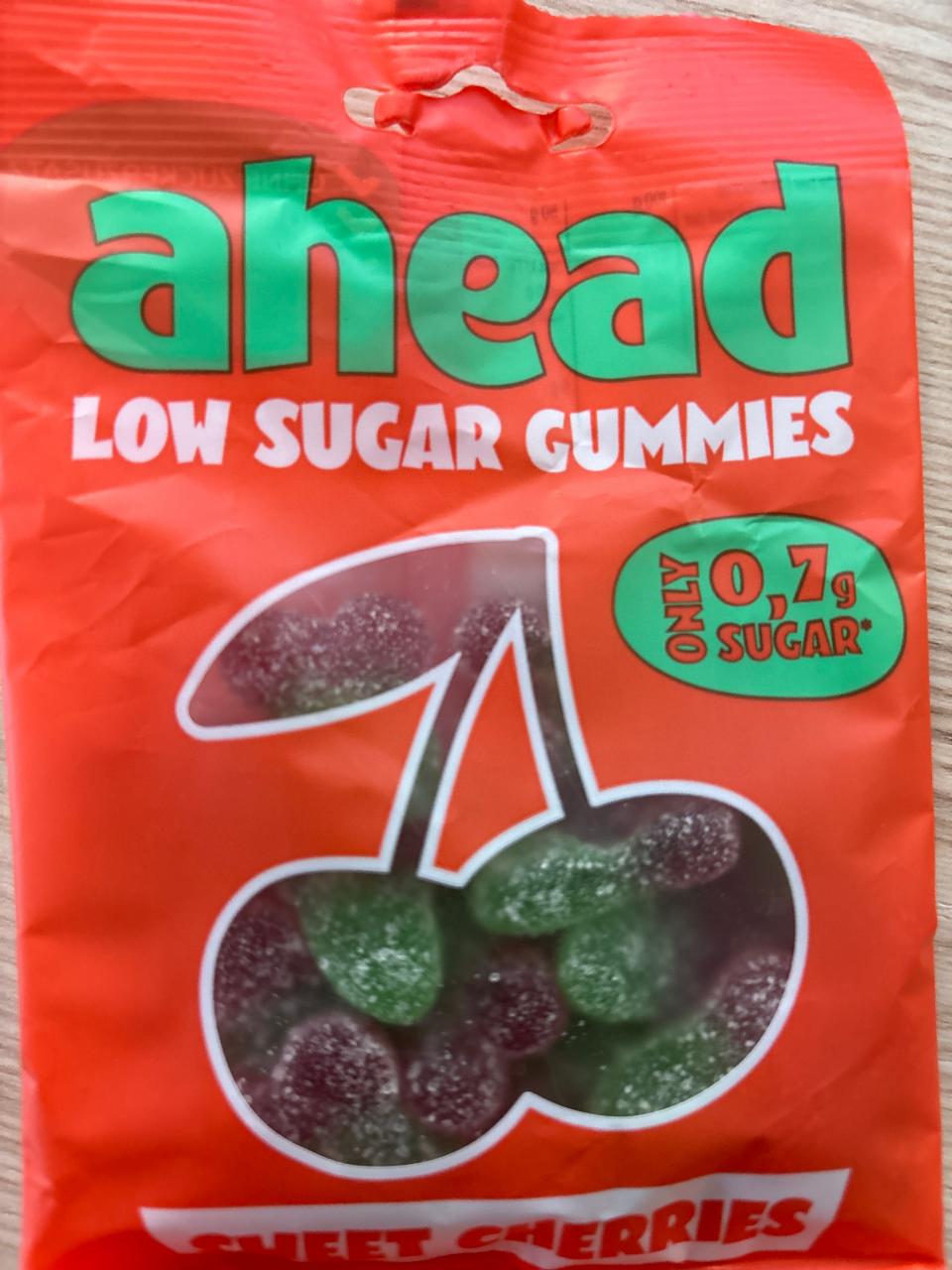 Fotografie - Low sugar Gummies Sweet Cherries Ahead