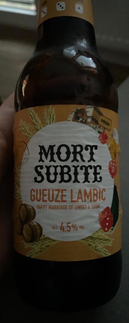 Fotografie - Gueuze Lambic 4,5% Mort Subite