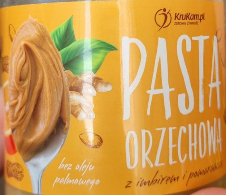 Fotografie - Pasta orzechowa z imbirem i pomarańczą KruKam