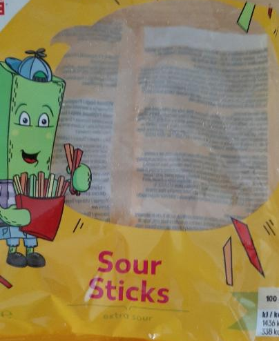 Fotografie - Sour sticks K-Classic