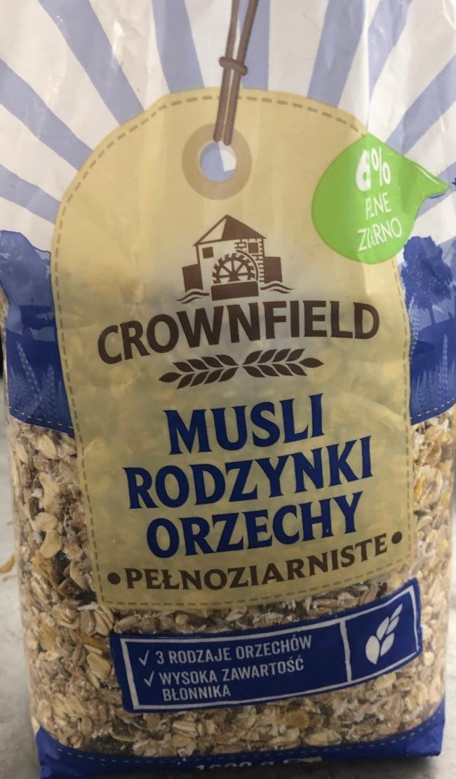 Fotografie - Musli Rodzynki Orzechy Crownfield