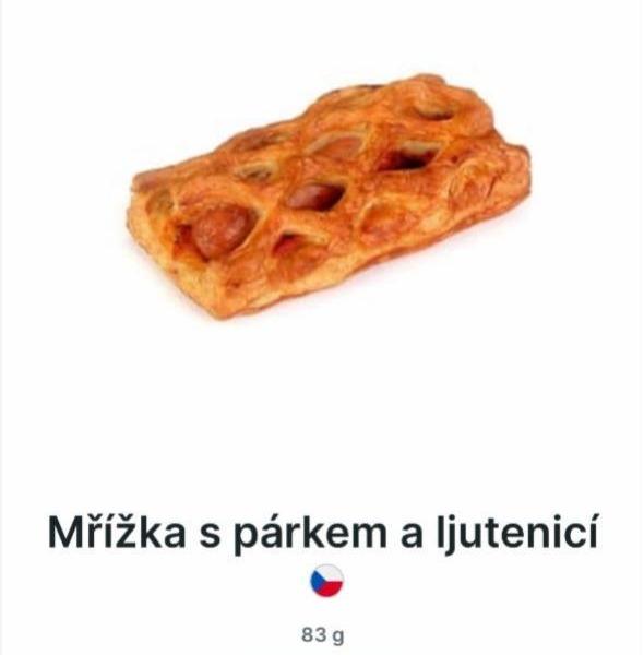 Fotografie - Mřížka s párkem a ljutenicí