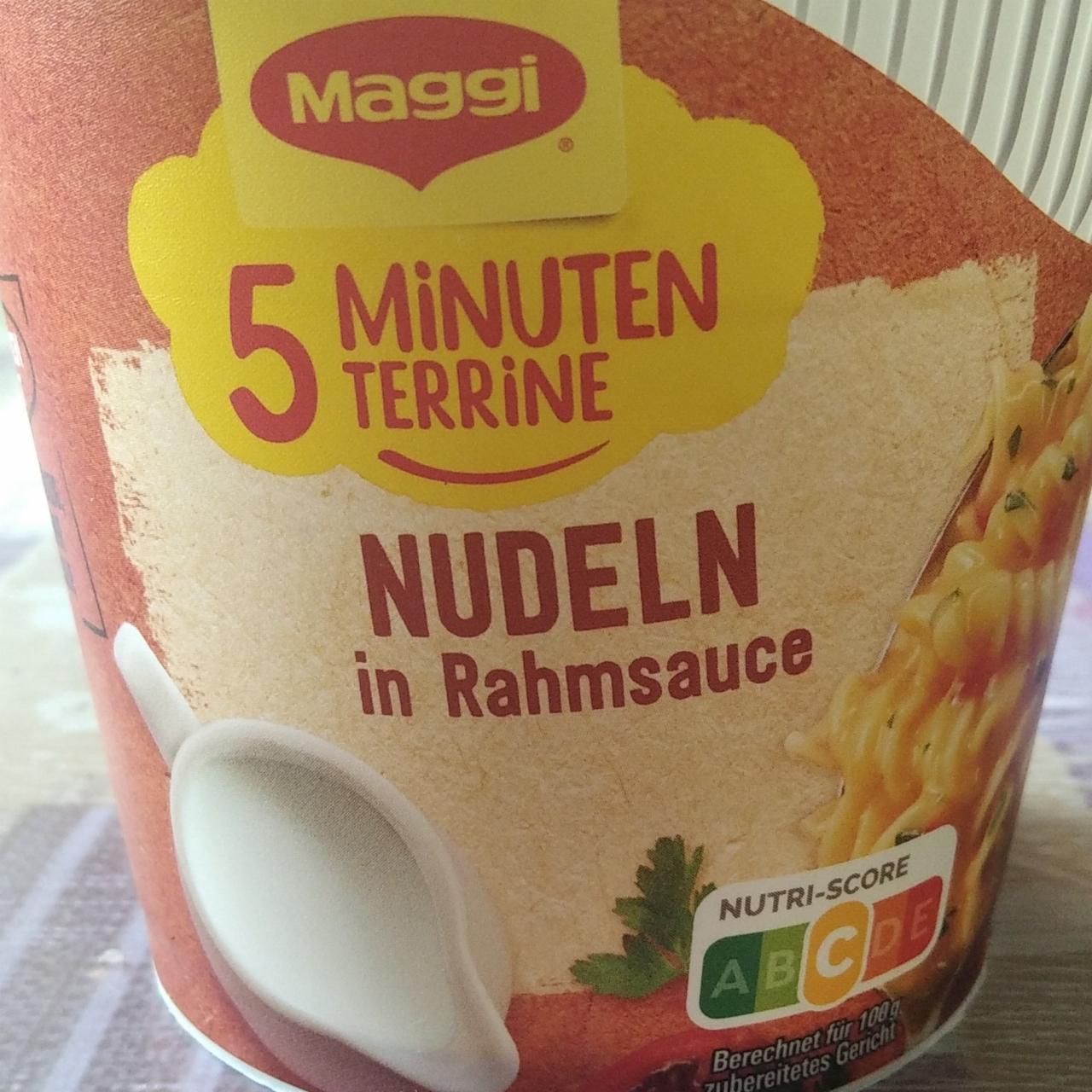 Fotografie - Nudeln in Rahmsosse Maggi