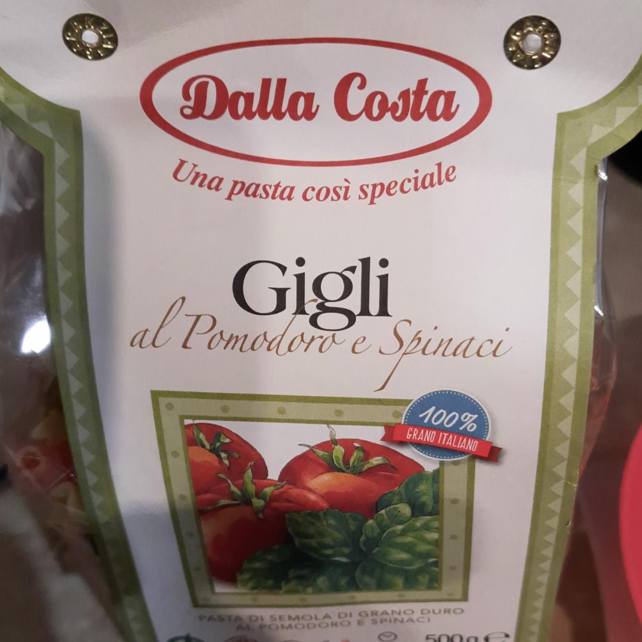 Fotografie - Gigli al Pomodoro e Spinaci Dalla Costa