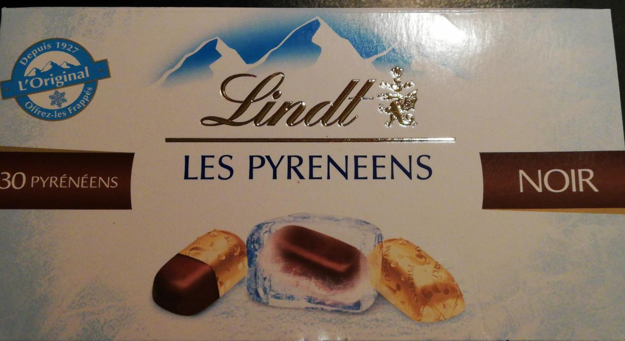 Fotografie - Lindt Les Pyrénées Noir FR