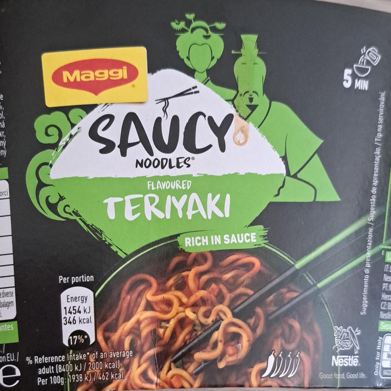 Fotografie - Saucy Noodles Flavoured Teriyaki Maggi