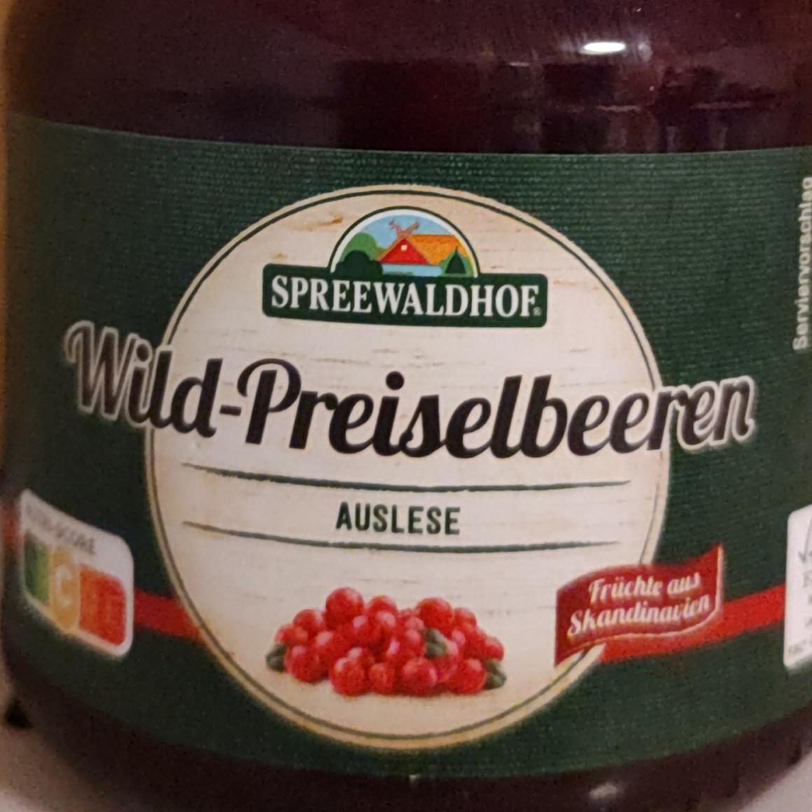 Fotografie - Wild-Preiselbeeren Spreewaldhof