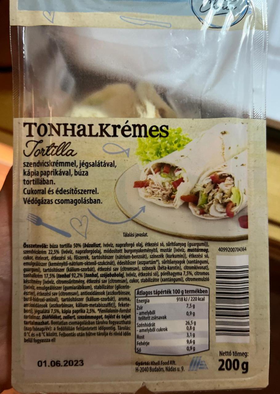 Fotografie - Tonhalkrémes tortilla Good choice