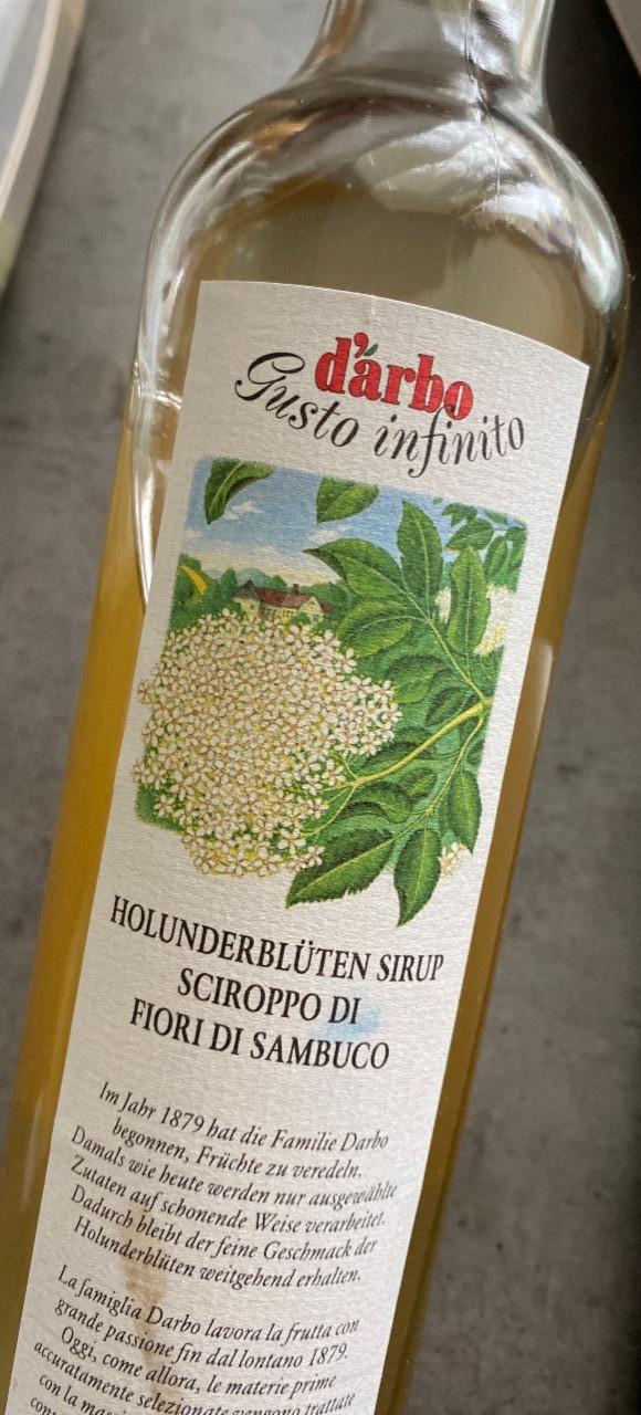 Fotografie - Holunderblüten sirup Darbo