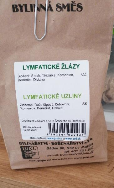 Fotografie - Lymfatické žlázy, bylinný čaj Jukl