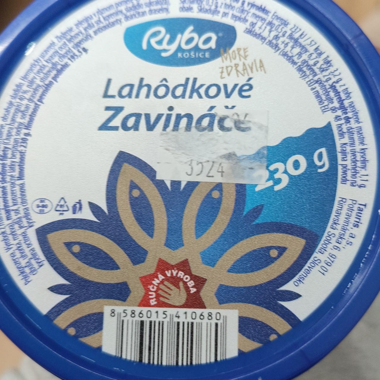 Fotografie - lahůdkové zavináče Ryba