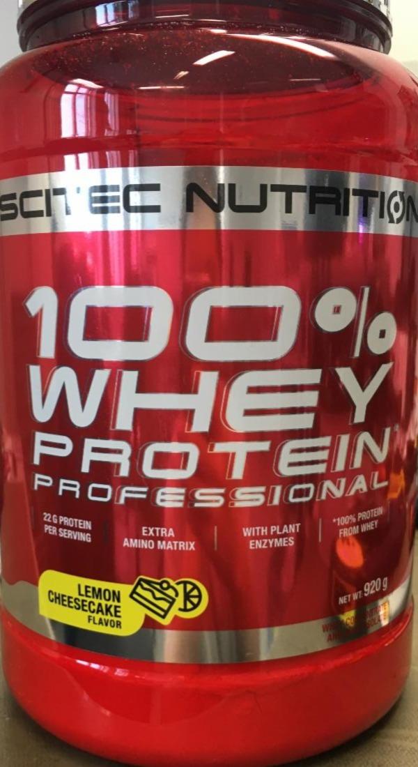 Fotografie - 100% whey protein professional Pistachio-white chocolate Scitec Nutrition