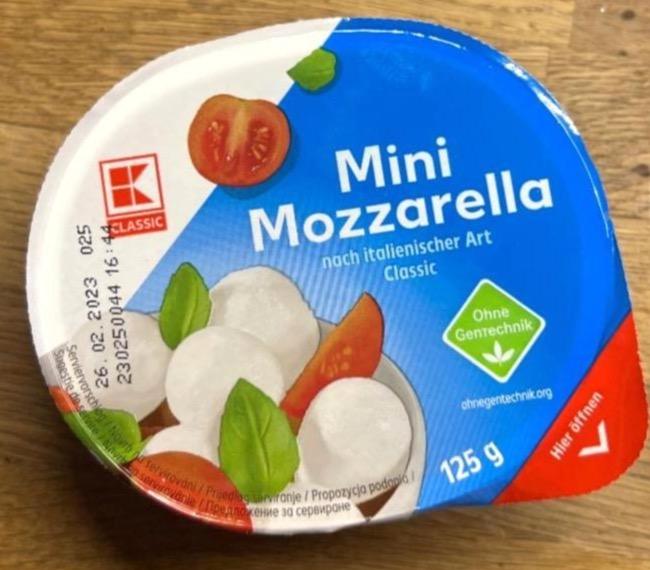 Fotografie - Mini Mozzarella nach italienischer Art Classic K-Classic