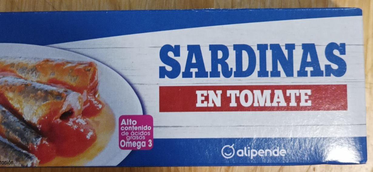 Fotografie - Sardinas en tomate Alipende