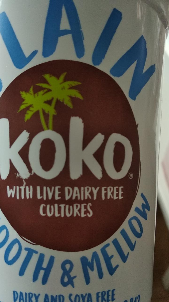 Fotografie - Dairy Free Plain Joghurt Koko