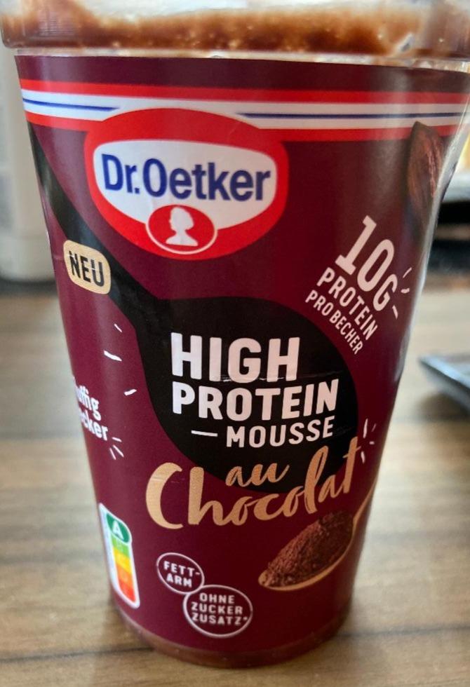 Fotografie - High Protein Mousse au Chocolat Dr. Oetker