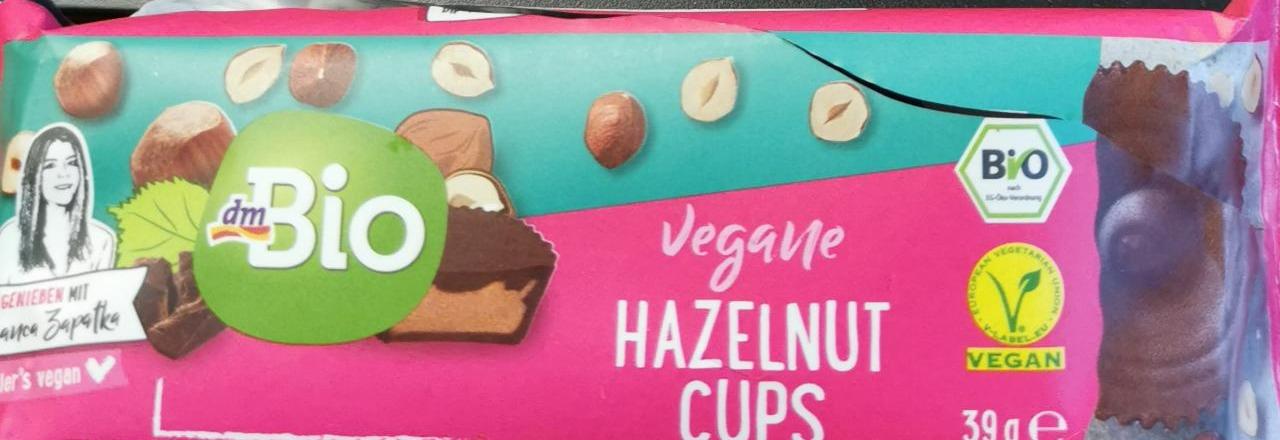 Fotografie - Vegane Hazelnut cups dmBio