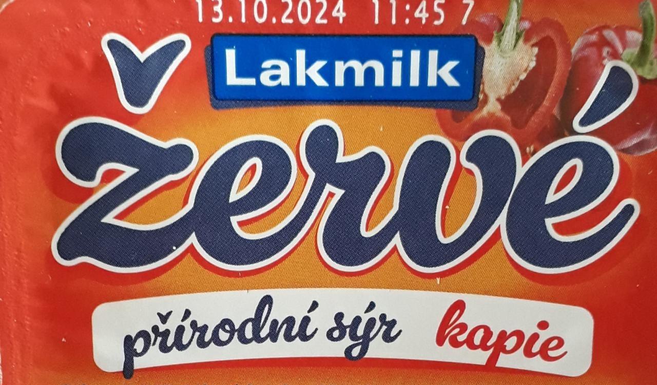 Fotografie - Žervé přírodní sýr kapie Lakmilk