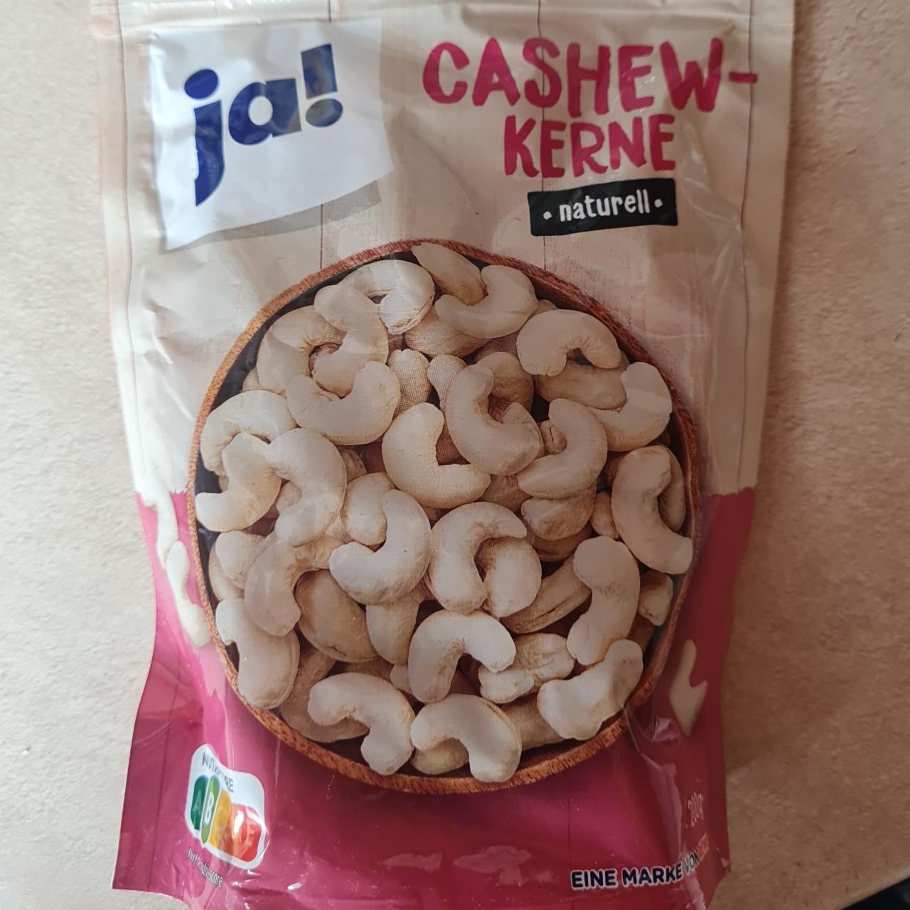 Fotografie - Cashewkerne naturell Ja!