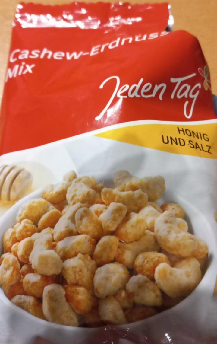 Fotografie - Cashew-Erdnuss Mix Honig und Salz Jeden Tag