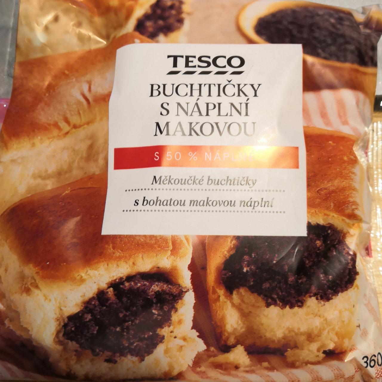 Fotografie - Buchtičky s makovou náplní Tesco