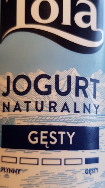 Fotografie - Jogurt naturalny gęsty Tola