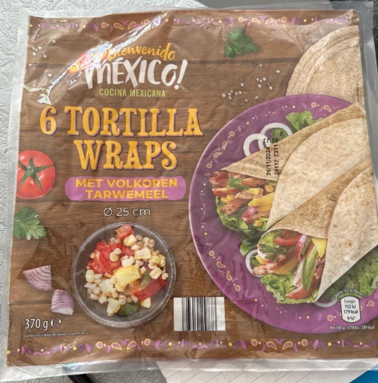 Fotografie - Tortilla Wraps met granen Bienvenido