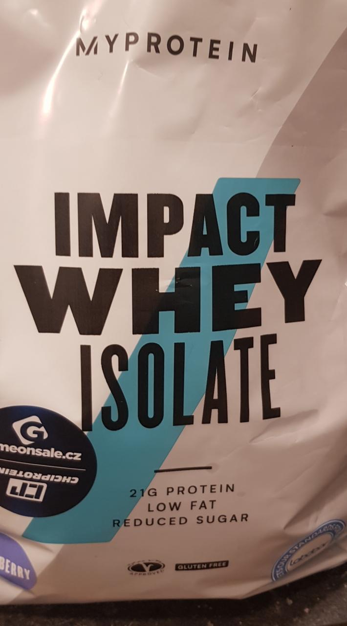 Fotografie - Impact Whey Isolate Blueberry