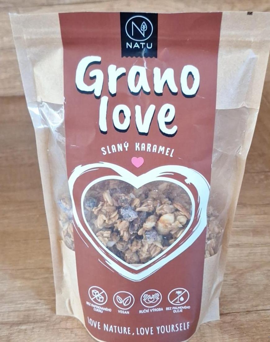 Fotografie - Granolove slaný karamel Natu