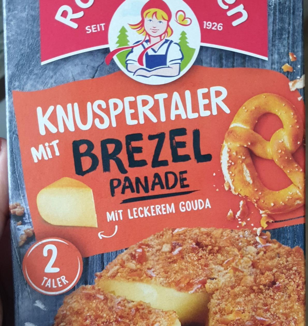 Fotografie - Knuspertaler mit brezel panade Rotkäppchen