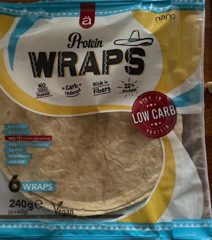 Fotografie - Protein wraps Näno supps