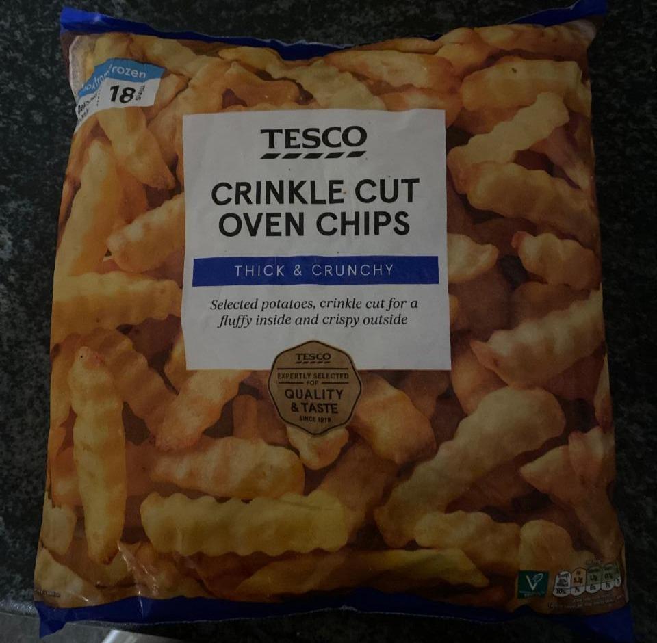 Fotografie - Crinkle Cut Oven Chips Tesco