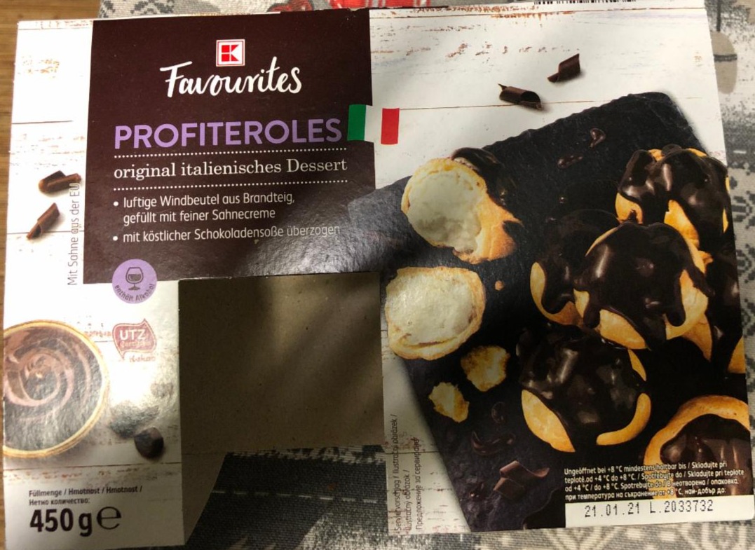 Fotografie - Profiteroles original italienisches Dessert K-Favourites