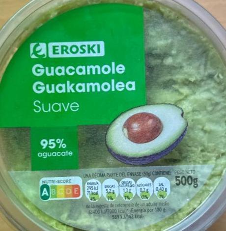 Fotografie - Guacamole suave Eroski