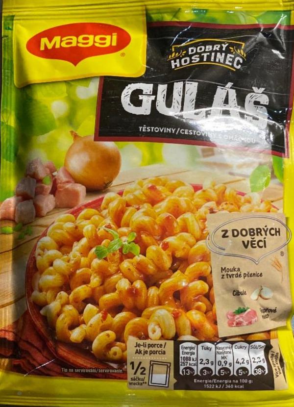 Fotografie - Guláš Dobrý hostinec Maggi